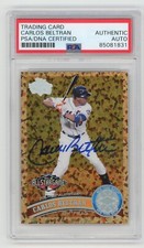 2011 Topps Diamond Cognac Auto signed PSA  CARLOS BELTRAN #US238 Mets