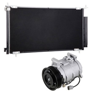 For Honda Element 2003-2011 AC Compressor w/ A/C Condenser & Drier