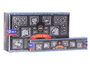 SUPER HIT NAG CHAMPA INCENSE STICKS 15g x 12 bulk lot pack satya scent fragrance - Bild 1 von 4
