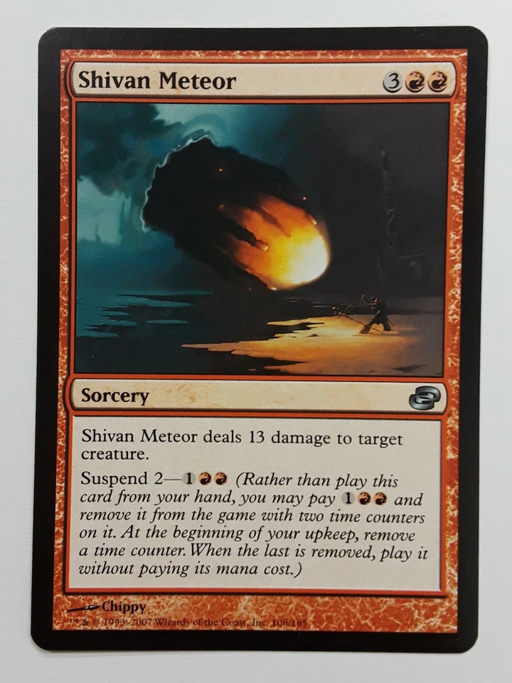 MTG Shivan Meteor Planar Chaos Regular Uncommon - Image 1 of 1