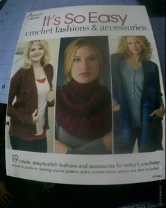 ANNIES CROCHET IT'S SO EASY CROCHET FASHIONS AND ACCESSORIES - Picture 1 of 2