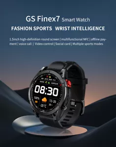 Nuovo Orologio Sportivo Smart Bluetooth GS Fenix7 Protezione Condivisione Posizione per Famiglia - Foto 1 di 20