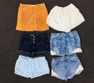 Girls Shorts Lot of 6 Forever 21 Abercrombie Mossimo - Picture 1 of 11