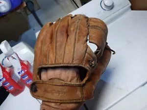 VTG Antique MacGregor G117 Autorgraph Model Gus Bell Baseball Glove RHT Made USA - Picture 1 of 11