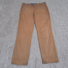 Meyer New York Trousers Chinos W36 L32 Straight Leg Brown