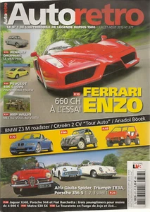 RETRO AUTO 377 FERRARI ENZO ANADOL BOCEK RENAULT DAUPHINE MATRA 530 JEEP WILLY - Bild 1 von 2