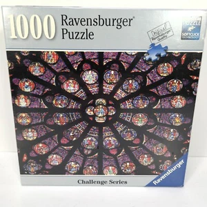 Rompecabezas Ravensburger 'Rosa de Notre Dame' Desafío Serie No. 80368 1000 piezas - Imagen 1 de 5