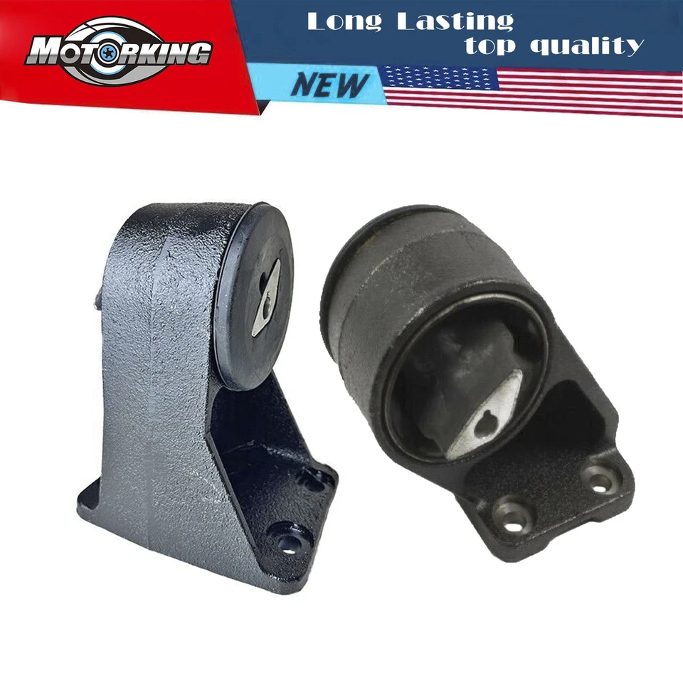 Soportes de motor delanteros diestros y diestros de alta calidad 2 piezas para 00-02 Dodge Ram 2500 3500 5,9 L Foto 1 de 4