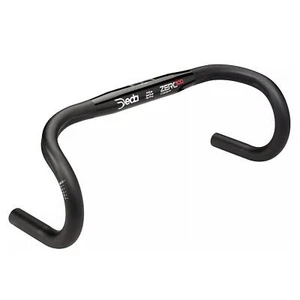 Deda Elementi Zero100 Deep Handlebars 44cm Bicycle Bike Alloy Drop Bar Black - Picture 1 of 8