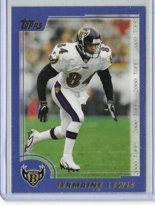 2000 Topps Football #247 Jermaine Lewis Baltimore Ravens - Image 1 of 2