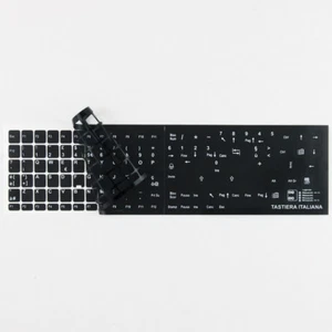 TASTI ADESIVI KEYBOARD TASTIERA COMPLETA CON TASTI FUNZIONE F1 E TASTIERINO - Photo 1/2