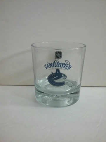 Crown Royal NHL Vancouver Canucks Whiskey Glass with Logos Cover