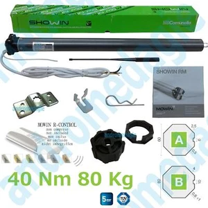 SHOWIN S45 M/EMP 40N FUNCIONAMIENTO EN FORMA DE TUBO 45 40NM 230V RADIO Sin control - Imagen 1 de 1
