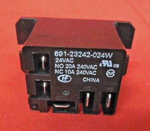 HONGFA 2pc.Lot 691-23242-024W *NEW* MINIATURE HEAVY DUTY RELAY 24VAC (3D5) - Bild 1 von 4