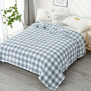 Elegant Classic style Checks Range Blanket - Picture 1 of 9