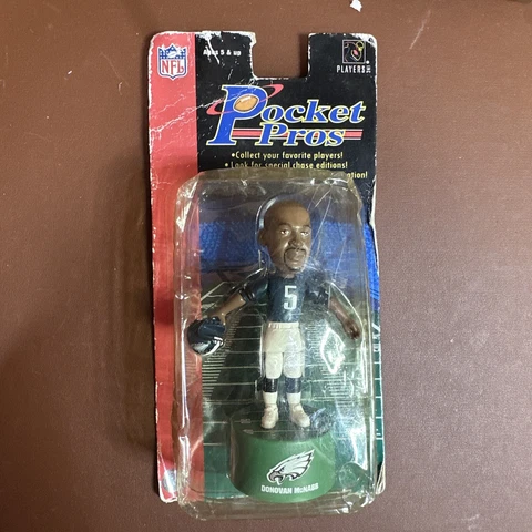 NFL Pocket Pros Donovan McNabb Figure Throwback Eagles Philadelphia NEW IN BOX Cover