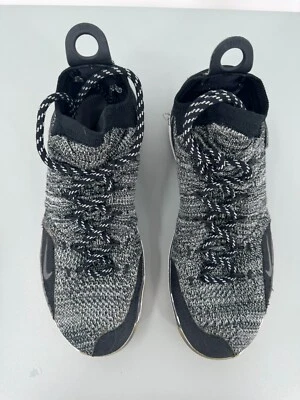 Nike KD11 XI Flyknit GS Oreo Black White Youth Sz 6.5 Y/ Women's Sz 8 - Image 1 of 4