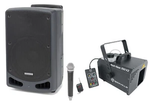 Samson Expedition XP312W-K 12" Portable PA Rechargeable Speaker, Bluetooth+Hazer - Picture 1 of 11