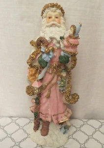 Large Old Style Christmas Santa Holding Dolls & Bag of Toys Figure Statue #8 - Picture 1 of 11