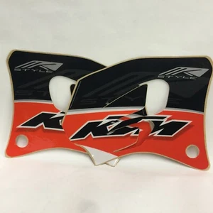 KTM 65 SX 1999 Radiator Shroud Panel Decal Kit K-Style Fits 1998-2001 - Picture 1 of 4