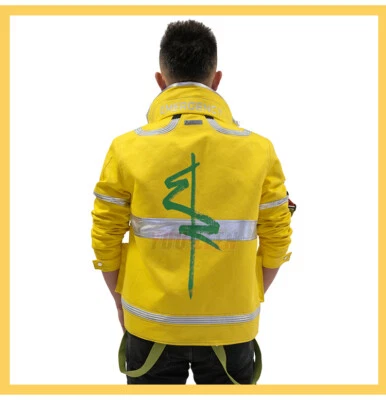 Edgerunners David Martinez Ropa Exterior Ligera Chaqueta Para Hombres Disfraz Abrigo de Algodón Foto 1 de 4