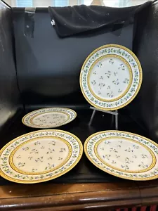 ceralene raynaud limoges morning glory Patsy set di 4 piatti grandi 10 3/8 - Foto 1 di 12