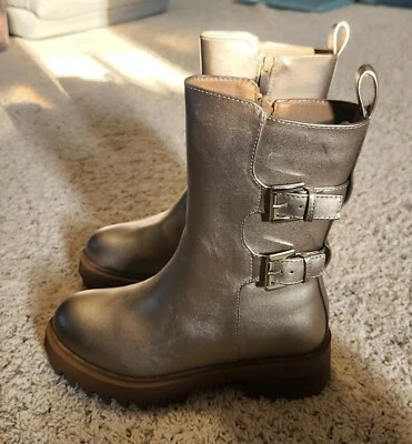 Botas de Combate Journee Collection Peltre, Talla 6 Foto 1 de 4