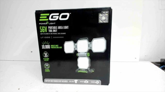 EGO POWER+ Portable Area Light - Gray/Black/Green (LT1000)
