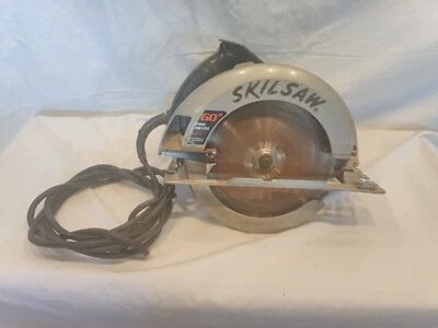 Skil Mod 5660 высокопрочная циркулярная пила с твердосплавным лезвием 8 дюймов, винтаж Очень хороший блок.  - Изображение 1 из 4