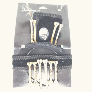 Voodoo Hat Headpiece and Choker Halloween cosplay - Picture 1 of 6