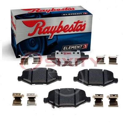 Juego de pastillas de freno de disco trasero Raybestos Element3 para Lincoln MKS 2012 frenado oc Foto 1 de 4