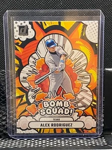 Alex Rodriguez 2025 Donruss Bomb Squad # 15 - Rangers - Imagen 1 de 2