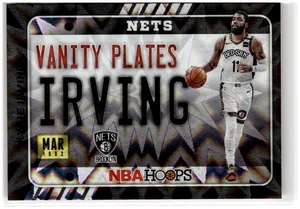 2020-21 Hoops #11 Kyrie Irving Vanity Plates Purple Explosion R11696 - Bild 1 von 2