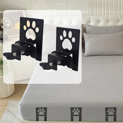 2x Gaxetas de colchão antiderrapantes suporte de colchão ajustável para casa fácil de instalar - Imagem 1 de 4