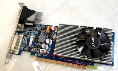 PNY Nvidia GeForce GT220 1GB DDR2 PCI-E HDMI VAG DVI Video Graphics Card - Image 1 of 4