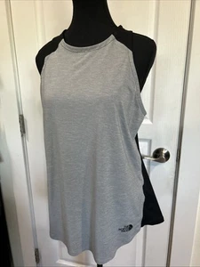The North Face Women’s Size Large FlashDry XD Tank Grey/Black - Picture 1 of 10