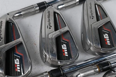 Taylormade M6 Irons / 5-PW+SW / Regular Flex KBS MAX 85 Shafts - Image 1 of 4