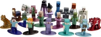 Jada Toys Minecraft 1.65" Die-cast Metal Collectible Figurine 20-Pack Wave 2 - Image 1 of 3
