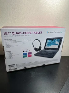 Core Innovations Tablet 10.1" w/ Keyboard Folio, Headphones etc. All Colors - Picture 1 of 4