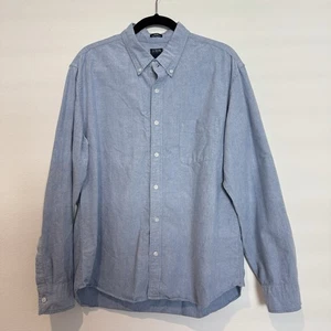 J. Crew Factory Men's Flex Oxford Slim Untucked Button Down Shirt Size XL - Picture 1 of 8