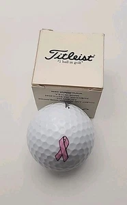 Titleist Golfball Pink Ribbon Brustkrebs Logo  - Bild 1 von 4
