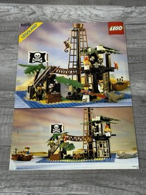 LEGO Pirates 6270 Forbidden Island 1989 - Instruction Manual ONLY