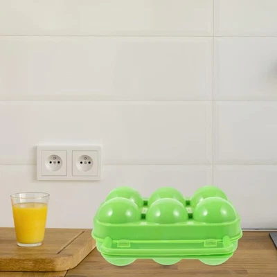  Wiederverwendbare Eierkarton Tragbarer Eierhalter Aufbewahrungsbox Für - Bild 1 von 4