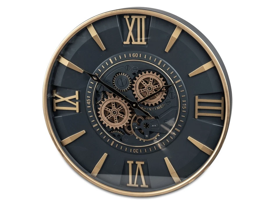 Formano Antiklook Wanduhr 676191 mit Räderwerk 58 cm - Bild 1 von 1