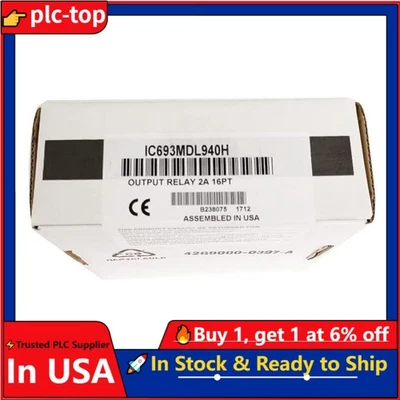 NEW in box GE Fanuc IC693MDL940H Output Module US Free TAX - Image 1 of 4