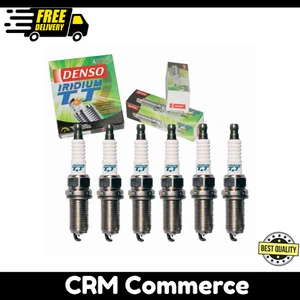 6 pc DENSO Iridium TT Spark Plugs compatible with Toyota Avalon 3.5L V6 2005-... - Picture 1 of 6