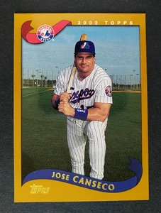 2002 Topps Jose Canseco #435 ~ Esposizioni - Foto 1 di 2