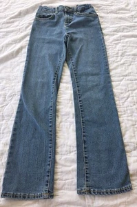 Levi's girls denim jeans size 8 with adjustable waist flap pockets - Picture 1 of 12
