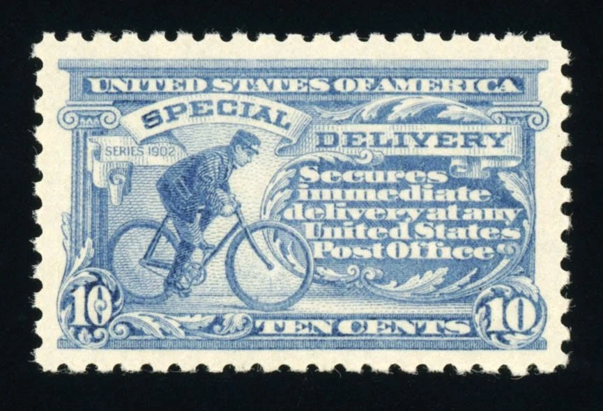 #E10, 10c Ultramarine, Extremely Fine-OG-NH, centrado, 2019 PSE (calificado 90, nh) Foto 1 de 1