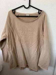 Damen Pulli Sweatshirt N By O La La TOP 👌 Helles Braun - Bild 1 von 3